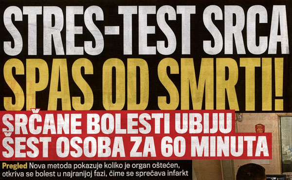 Stres test srca spas od smrti