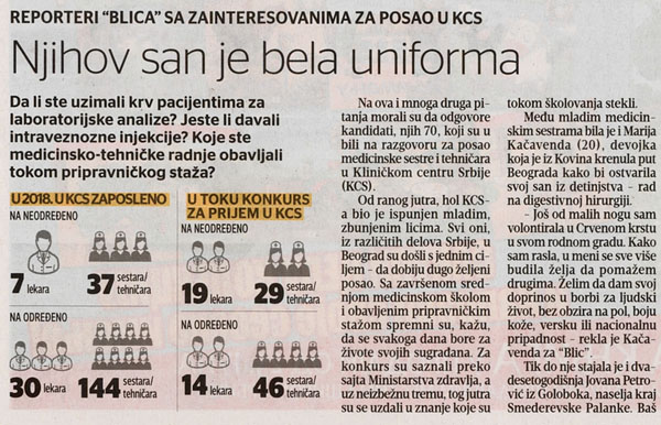 Njihov san je bela uniforma